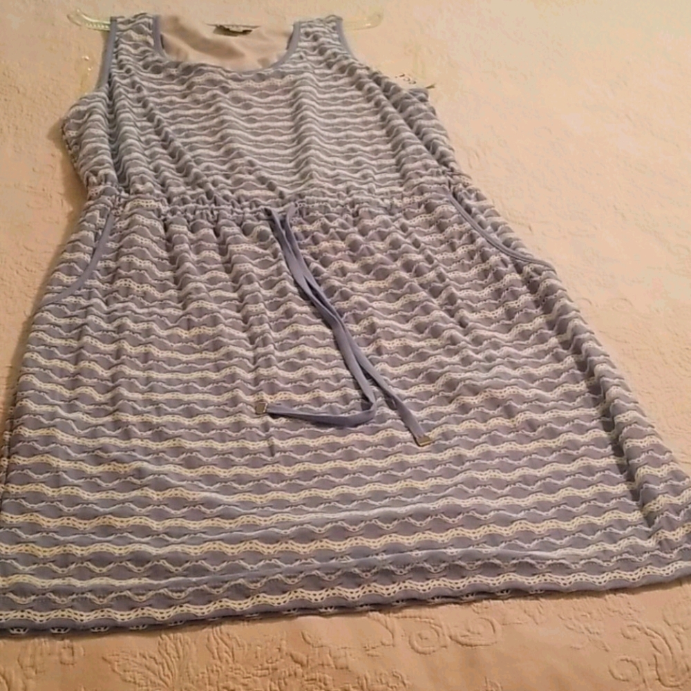 Short sleeve cotton dress